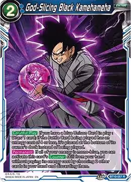 God-Slicing Black Kamehameha (BT10-057), Rise of the Unison Warrior — DB Super card price