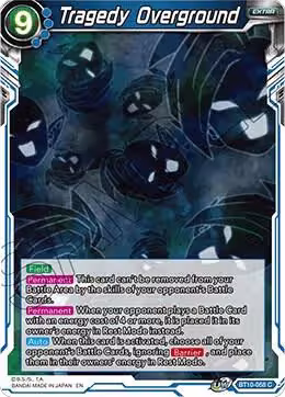 Tragedy Overground (BT10-058), Rise of the Unison Warrior — DB Super card price
