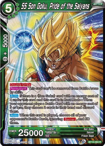 SS Son Goku, Pride of the Saiyans (BT10-065), Rise of the Unison Warrior — DB Super card price