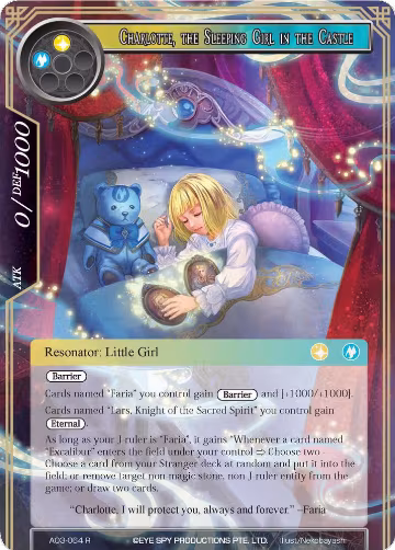 Charlotte, the Sleeping Girl in the Castle (AO3-064), Alice Origin III — Force of Will card price