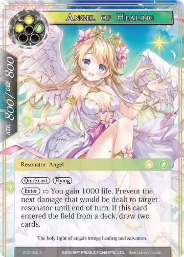 Angel of Healing (AO3-056), Alice Origin III — Force of Will card price