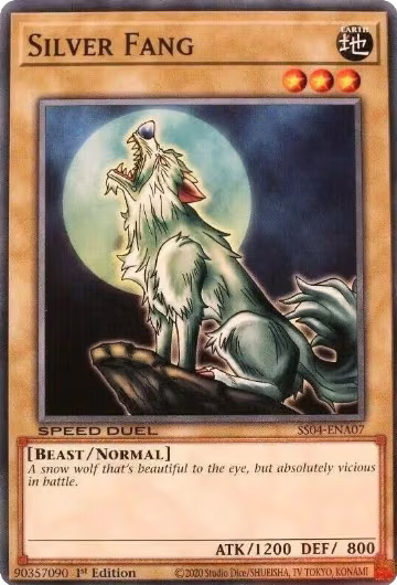 Silver Fang (SS04-ENA07), Speed Duel Decks: Match of the Millennium — Yu-Gi-Oh! card price