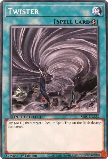 Twister (SS05-ENA23), Speed Duel Decks: Twisted Nightmares — Yu-Gi-Oh! card price