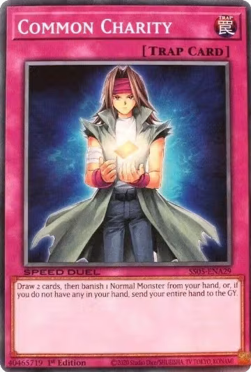 Common Charity (SS05-ENA29), Speed Duel Decks: Twisted Nightmares — Yu-Gi-Oh! card price
