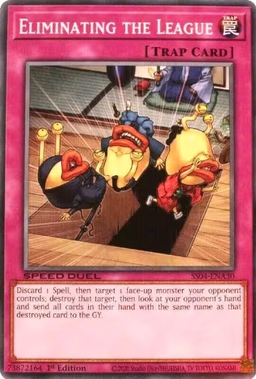Eliminating the League (SS04-ENA30), Speed Duel Decks: Match of the Millennium — Yu-Gi-Oh! card price