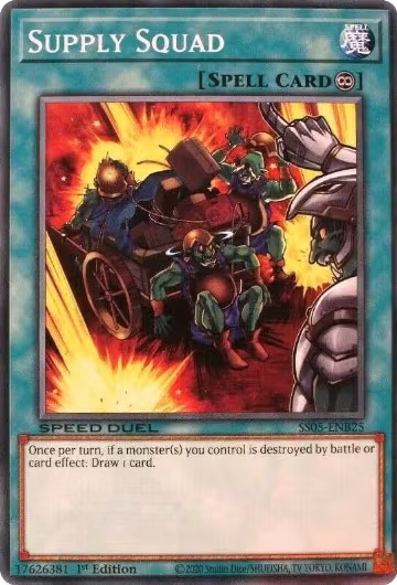 Supply Squad (SS05-ENB25), Speed Duel Decks: Twisted Nightmares — Yu-Gi-Oh! card price