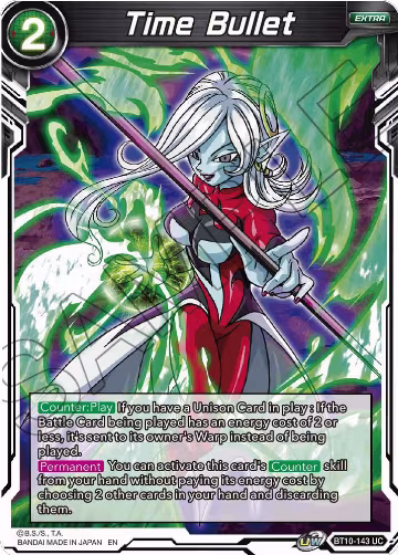 Time Bullet (BT10-143), Rise of the Unison Warrior — DB Super card price