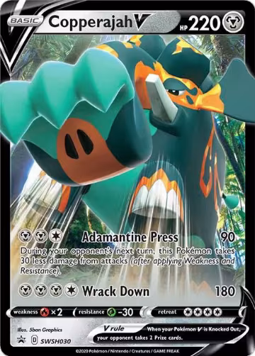 Copperajah V - SWSH030 (SWSH030), Sword & Shield Promo Cards — Pokémon card price