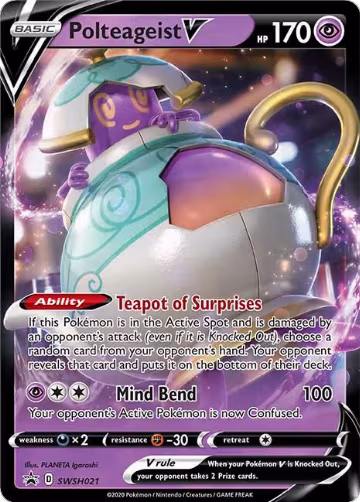 Polteageist V - SWSH021 (SWSH021), Sword & Shield Promo Cards — Pokémon card price