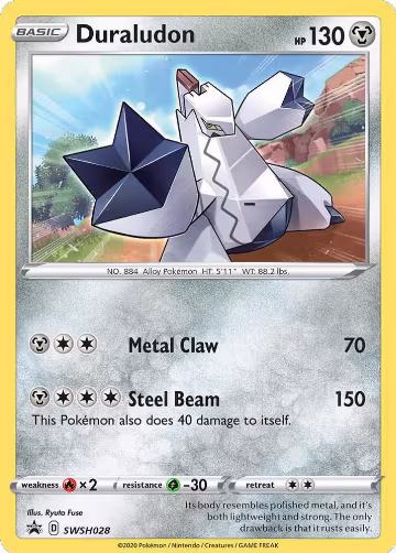 Duraludon - SWSH028 (SWSH028), Sword & Shield Promo Cards — Pokémon card price
