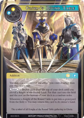 Gloria's Round Table (AO3-069), Alice Origin III — Force of Will card price