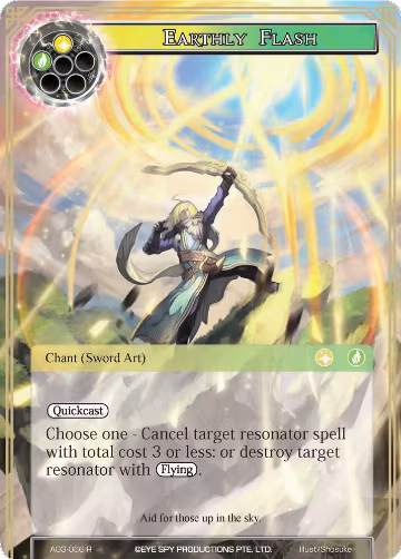 Earthly Flash (AO3-066), Alice Origin III — Force of Will card price