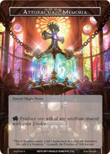 Attoractia's Memoria (AO3-089), Alice Origin III — Force of Will card price