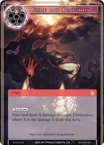 Crime and Punishment (AO3-018), Alice Origin III — Force of Will card price
