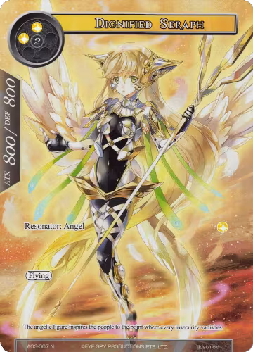 Dignified Seraph (Full Art) (AO3-007), Alice Origin III — Force of Will card price