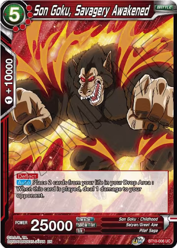 Son Goku, Savagery Awakened (BT10-006), Rise of the Unison Warrior — DB Super card price