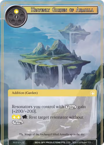 Heavenly Garden of Armalla (AO3-009), Alice Origin III — Force of Will card price