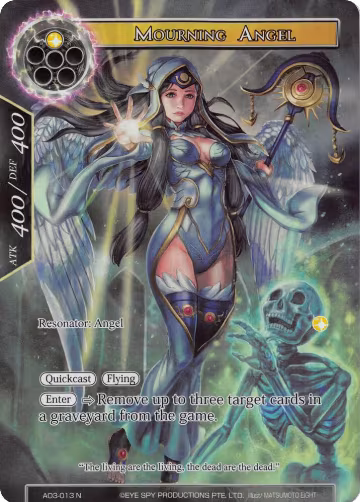 Mourning Angel (Full Art) (AO3-013), Alice Origin III — Force of Will card price