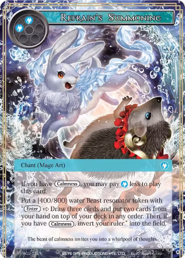 Refrain's Summoning (AO3-031), Alice Origin III — Force of Will card price