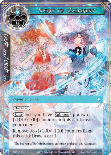 Spirit of Calmness (AO3-033), Alice Origin III — Force of Will card price