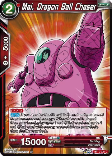 Mai, Dragon Ball Chaser (BT10-024), Rise of the Unison Warrior — DB Super card price