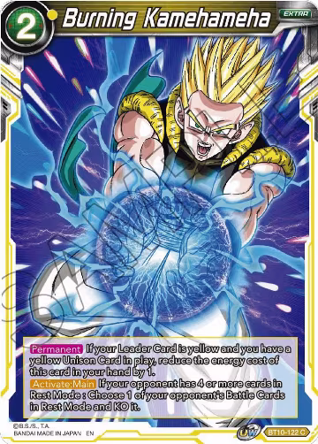 Burning Kamehameha (BT10-122), Rise of the Unison Warrior — DB Super card price