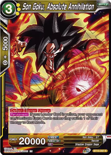 Son Goku, Absolute Annihilation (BT10-097), Rise of the Unison Warrior — DB Super card price