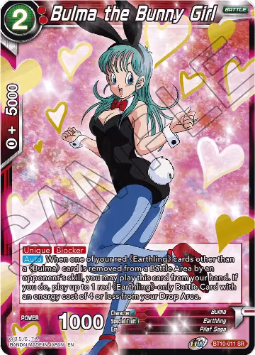 Bulma the Bunny Girl (BT10-011), Rise of the Unison Warrior — DB Super card price