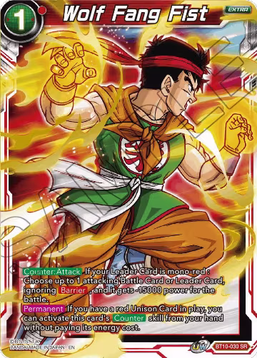 Wolf Fang Fist (BT10-030), Rise of the Unison Warrior — DB Super card price