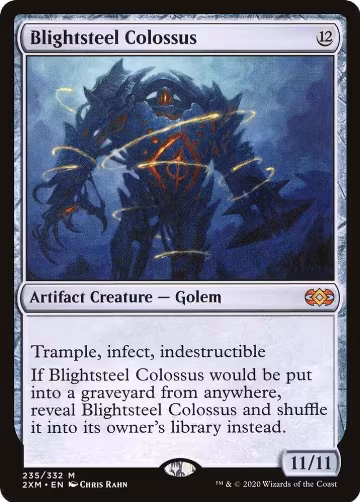 Blightsteel Colossus (235), Double Masters — Magic card price