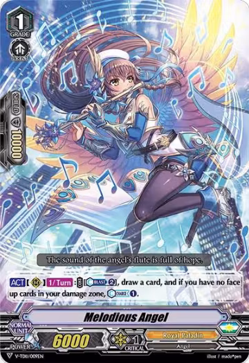 Melodious Angel (V-TD11/009EN), V-TD11: Altmile — Vanguard card price
