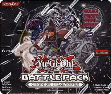 Battle Pack: Epic Dawn - Booster Box [Unlimited Edition], Battle Pack: Epic Dawn — Yu-Gi-Oh! sealed product price