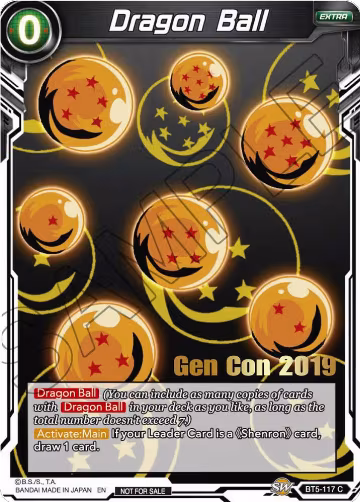 Dragon Ball (Gen Con 2019) (BT5-117_PR), Promotion Cards — DB Super card price