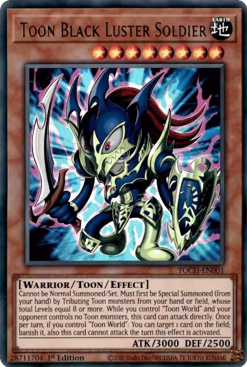 Toon Black Luster Soldier (TOCH-EN001), Toon Chaos — Yu-Gi-Oh! card price