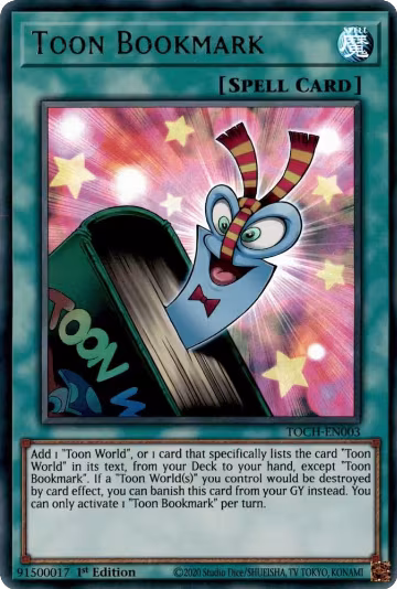 Toon Bookmark (TOCH-EN003), Toon Chaos — Yu-Gi-Oh! card price