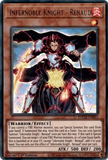 Infernoble Knight - Renaud (TOCH-EN011), Toon Chaos — Yu-Gi-Oh! card price
