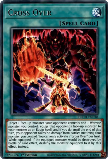 Cross Over (TOCH-EN018), Toon Chaos — Yu-Gi-Oh! card price