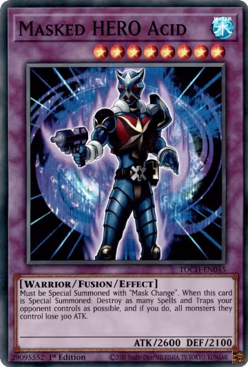 Masked HERO Acid (TOCH-EN045), Toon Chaos — Yu-Gi-Oh! card price