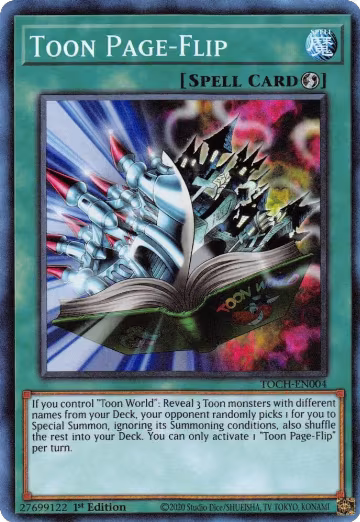 Toon Page-Flip (CR) (TOCH-EN004) — card price