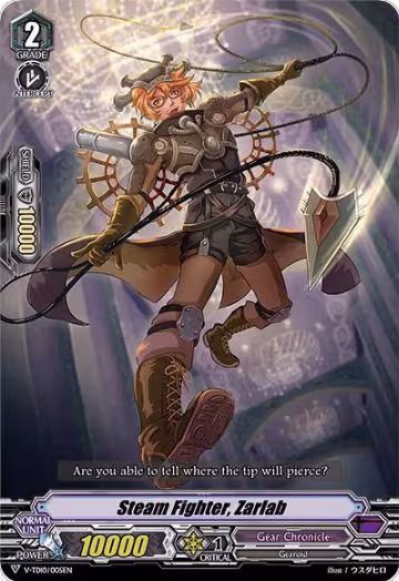 Steam Fighter, Zarlab (V-TD10/005EN), V-TD10: Chronojet — Vanguard card price