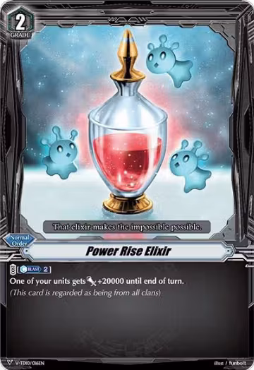 Power Rise Elixir (V-TD10/016EN), V-TD10: Chronojet — Vanguard card price