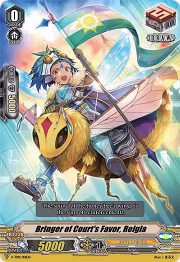 Bringer of Court's Favor, Relgla (V-TD11/014EN), V-TD11: Altmile — Vanguard card price