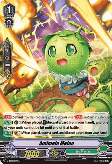 Amimelo Melon (V-TD12/009EN), V-TD12: Ahsha — Vanguard card price