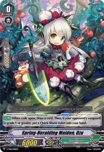 Spring-Heralding Maiden, Ozu (V-TD12/010EN) — card price