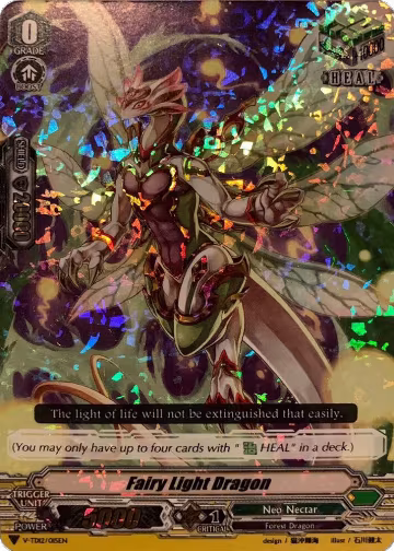 Fairy Light Dragon (RRR Foil) (V-TD12/015EN), V-TD12: Ahsha — Vanguard card price