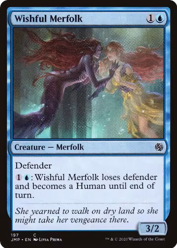 Wishful Merfolk (197), Jumpstart — Magic card price