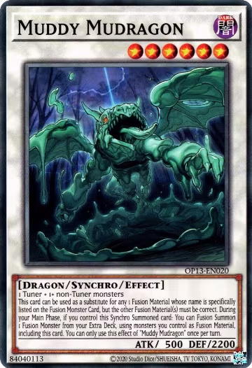 Muddy Mudragon (OP13-EN020), OTS Tournament Pack 13 — Yu-Gi-Oh! card price