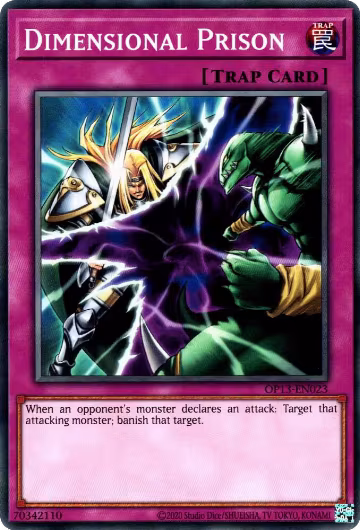 Dimensional Prison (OP13-EN023) — card price