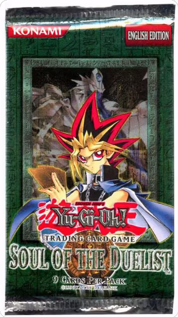 Soul of the Duelist - Booster Pack [Unlimited Edition], Soul of the Duelist — Yu-Gi-Oh! sealed product price