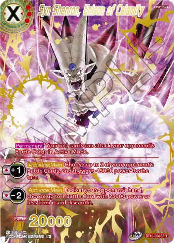 Syn Shenron, Unison of Calamity (SPR) (BT10-004), Rise of the Unison Warrior — DB Super card price